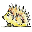 logo compagnia burattini brembani il riccio
